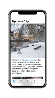 Image for teaser card with title Uppsala City