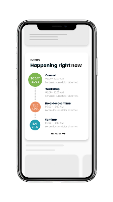 Image for teaser card with title Calendars & events