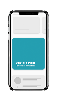 Image for teaser card with title Personalized content